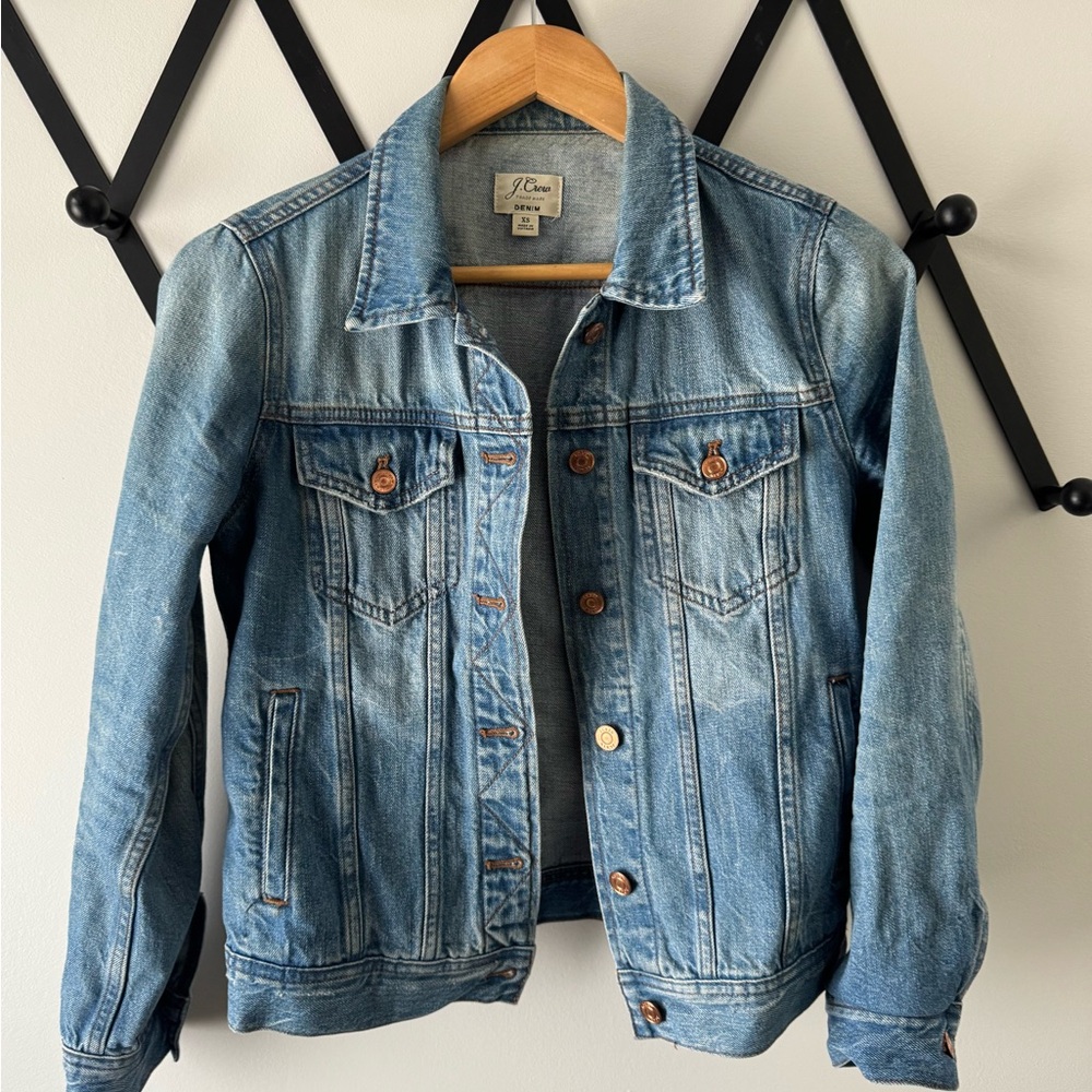 J. Crew Light Blue Denim Jacket